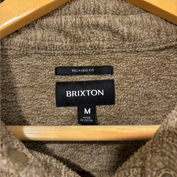 Men’s Brixton Teddy Bear Button Up (M) - Picture 3 of 3